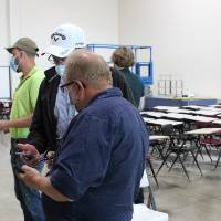 Students talk among themselves